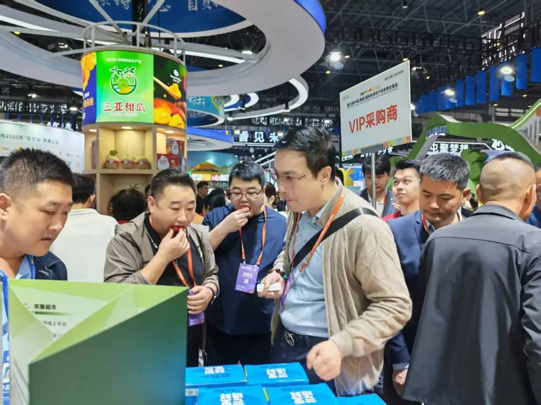 減脂黃瓜、粉果番茄……三亞環(huán)農(nóng)集團(tuán)攜特色農(nóng)副產(chǎn)品亮相冬交會(huì)！